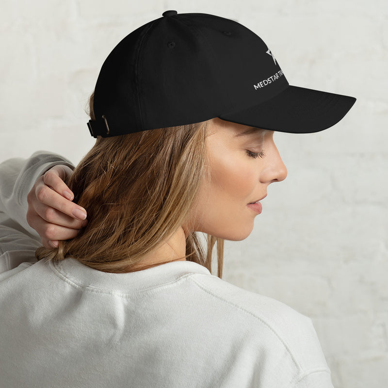 Dad hat with Flat Embroidery - With Company Logo