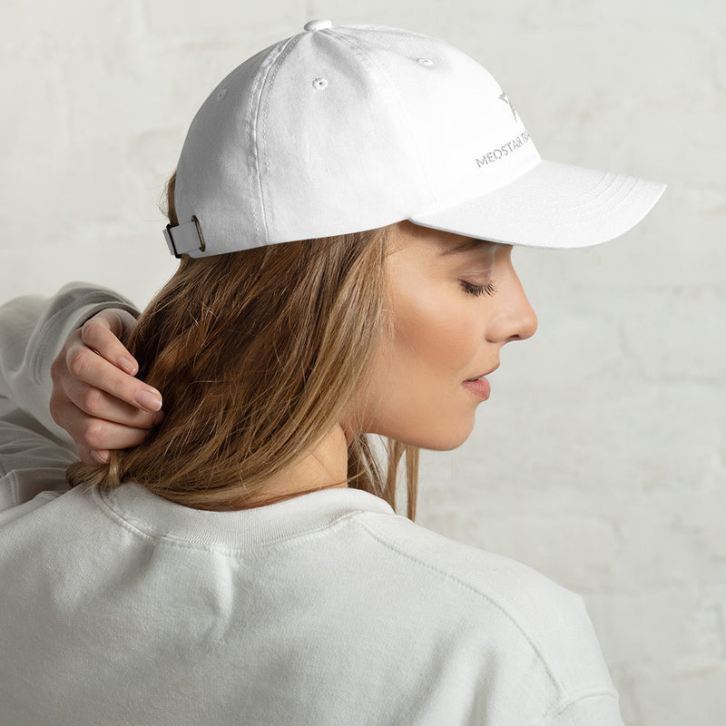 Dad hat with Flat Embroidery - With Company Logo