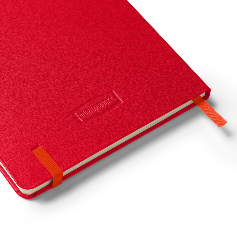 Hardcover bound notebook (Multiple Color Options) - With Company Logo