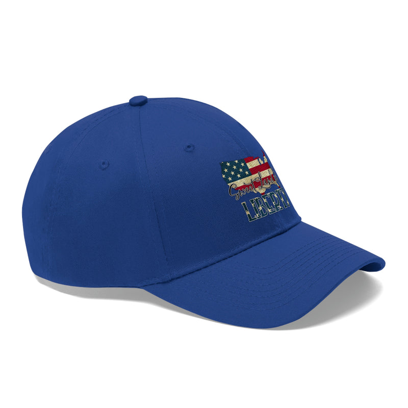 Unisex Twill Hat - Velcro back - Sweet Land of Liberty