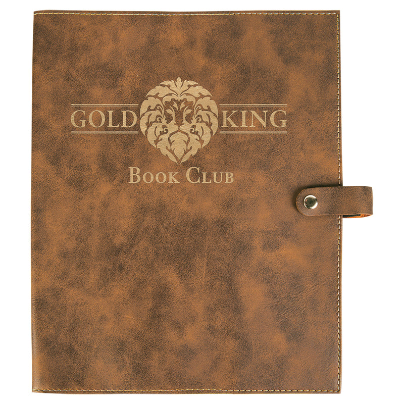 Leatherette Book Covers with a snap