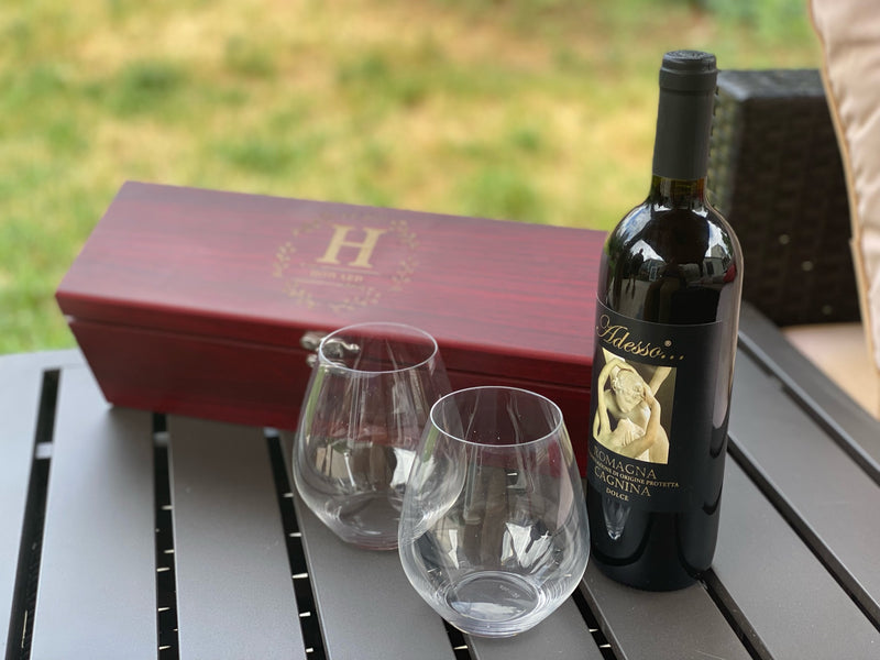 Rosewood Wine Gift Box