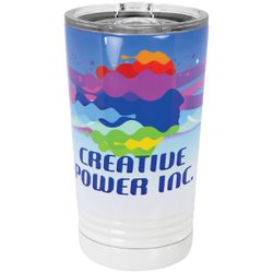 16oz Full Color Personalized Pint Tumblers