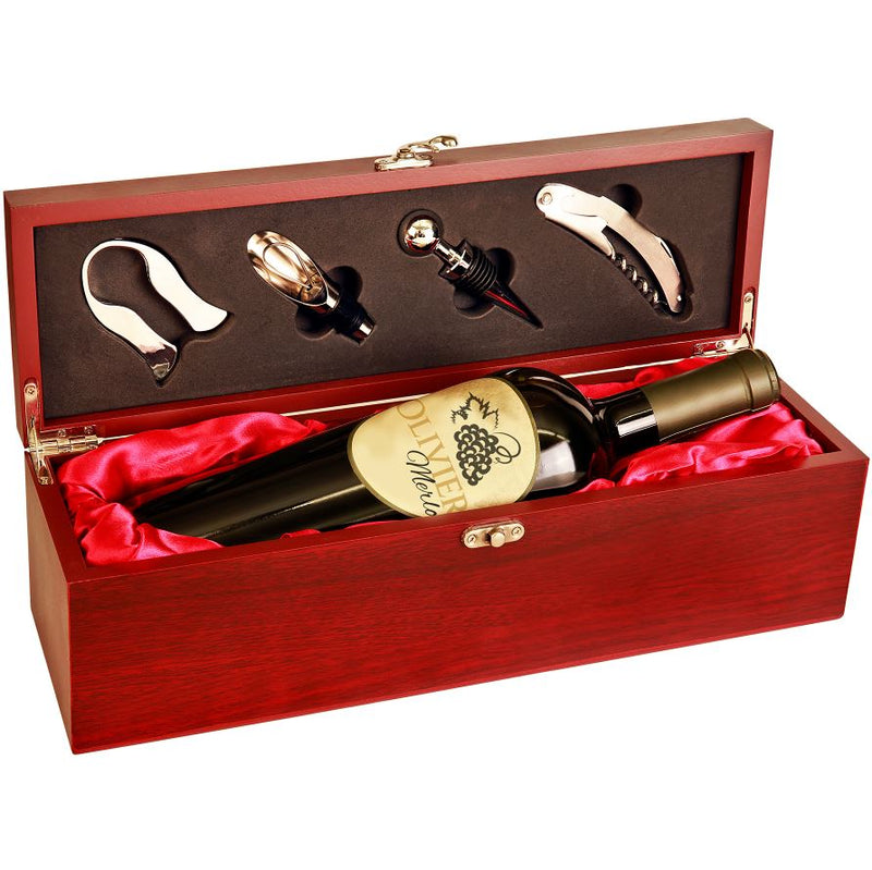 Rosewood Wine Gift Box