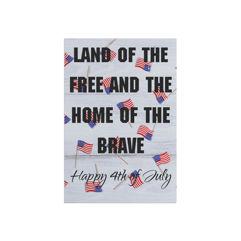 Garden & House Banner - Land of the Free