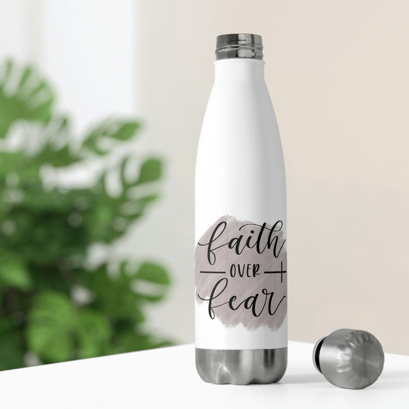 20oz Insulated Bottle - Faith Over Fear