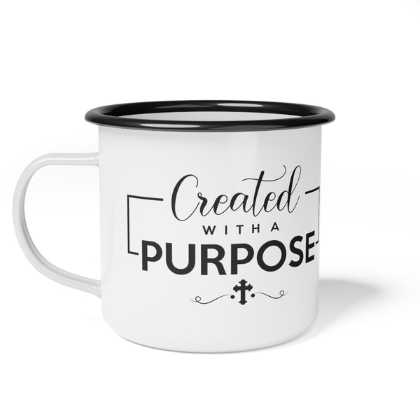 Enamel Camp Cup - Created With a Purpose