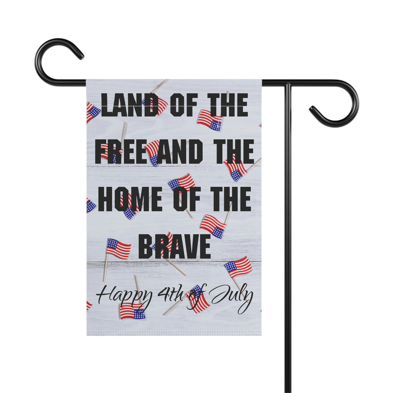 Garden & House Banner - Land of the Free