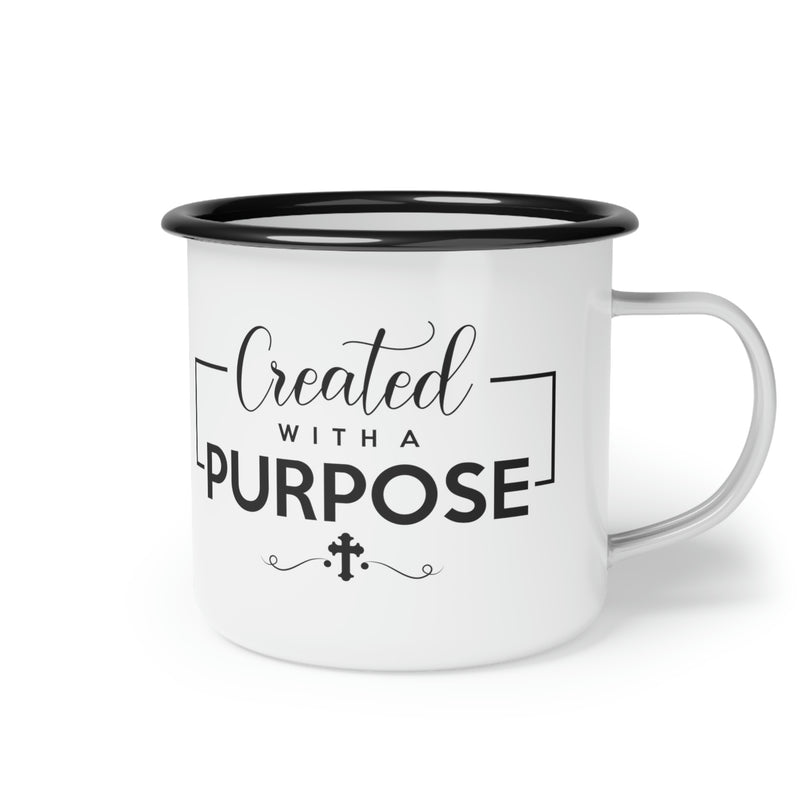 Enamel Camp Cup - Created With a Purpose