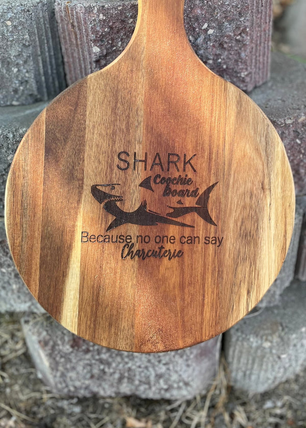 Wood Circle Paddle Board - Sharky